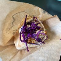 Original pita  at Yafel in Marseille