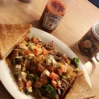 Tofu scramble! Must get!  at Willalby's Cafe in Madison