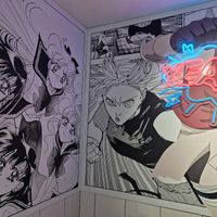 Shifu art work at Ramen Shifu in Funchal