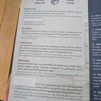 Speisekarte at 969 Kyoto in Jena