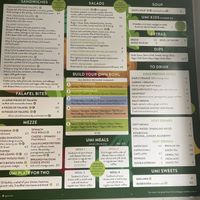   at Umi Falafel - Dame St in Dublin