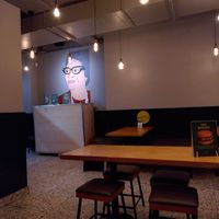 Seating at Umi Falafel - Dame St in Dublin