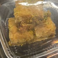 baklava - i always get it whenever i find it vegan. This one was a bit on the too-sweet sidee  at Umi Falafel - Dame St in Dublin