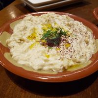 Eggplant caviar at Umi Falafel - Dame St in Dublin
