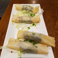 Spinach rolls at Umi Falafel - Dame St in Dublin