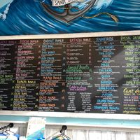 menu  at Playa Bowls in Sandy Springs
