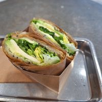 Avocado sandwich at Plants By Us in Helsinki