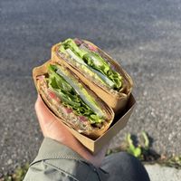 Maple AF sandwich (€ 9,30)  at Plants By Us in Helsinki