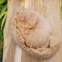 Kurmang's Vegan Spicy Kurdish Pasty at Model Bakery in Blaenau Ffestiniog