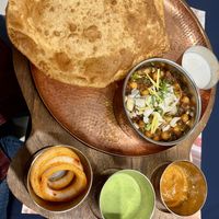 Various chutneys and toppings  at Bhavan Indian Restaurant - 바반인도레스토랑 in Busan