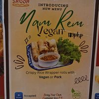 Lots of vegan options and specials at Mister Saigon in Dumaguete