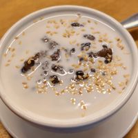 Taro desert with coconut milk. Very yummy! at Mister Saigon in Dumaguete