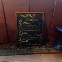 Menu   at Bistrot Baya in Marseille