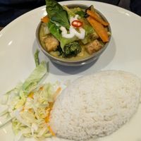 Green Thai curry at Sukawatee  in St Albans