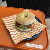 Vegan Sausage Burger  at Le Specialty in York