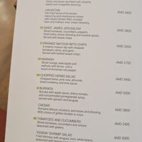  at Tufenkian Kharpert Restaurant in Yerevan