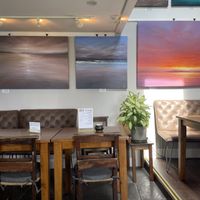 Gallery setting  at Skoon in Isle Of Harris