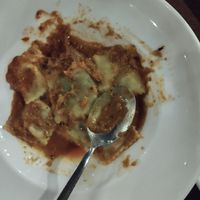 Hummus ravioli at Viktor Levi Şarap Evi in Istanbul