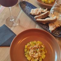Salade chouchou at laska in Saint Pierre