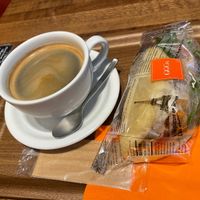 Vegan sandwich and americano   at GG Co in Tokyo