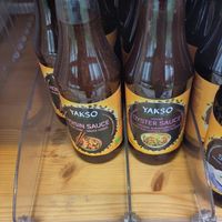 Vegan hoisin and oyster sauce at Shanti Epicerie in Brussels