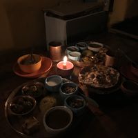 Dinner  at Moscow-Delhi in Moscow