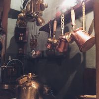 inside at Moscow-Delhi in Moscow