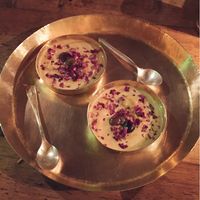 dessert  at Moscow-Delhi in Moscow