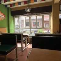 Cool vibe inside   at Annapurna Veg & Vegan Restaurant in Kathmandu