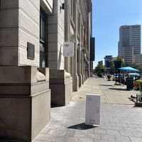 Store front  at Little Cat x Three Bites in Columbus