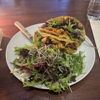 Quesadilla (more like tacos) at be love in Victoria