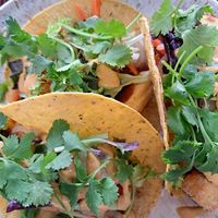 Tacos at be love in Victoria