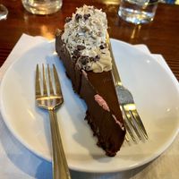 exceptional chocolate cake...  at be love in Victoria