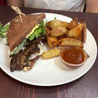 Doner kabob - yum at be love in Victoria