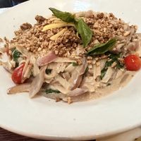 Fettuccine special  at be love in Victoria