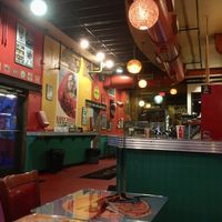 Eclectic interior  at Two Boots Nashville in Nashville