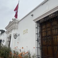 Outside  at Museo Larco Cafe Restaurant in Lima