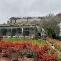 Restaurant outdoor seating  at Museo Larco Cafe Restaurant in Lima