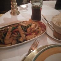 Tofu at Royal Thai in Barcelona