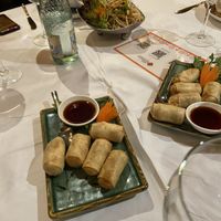 Spring rolls 🍱  at Royal Thai in Barcelona