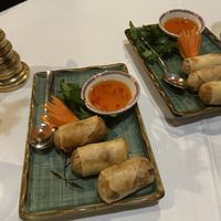 Spring rolls   at Royal Thai in Barcelona