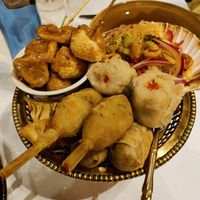 Vegan starters at Royal Thai in Barcelona