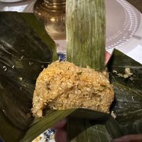 quinoa tamales… never had those in thailand...  at Royal Thai in Barcelona