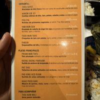 happy to see these more often in non vegan restaurants. but this one is a no go.  at Royal Thai in Barcelona