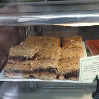 Apricot slice at Invita Living Food in Melbourne