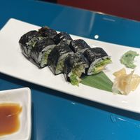 Avocado sushi  at Wang Jiang in Milan