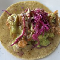 Dorado Tacos (there are 3)  at Plant City in Barrington