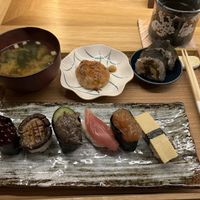 Lunch set - 7/10  at Shojin Sushi Minamo in Osaka