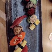 Sushi at Shojin Sushi Minamo in Osaka