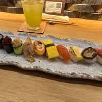 Vegan Omakase Set at Shojin Sushi Minamo in Osaka